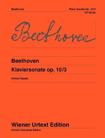 Beethoven: Sonata for piano D major op. 10/3
