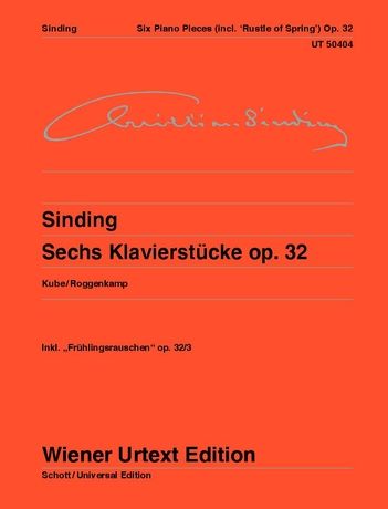 Sinding: 6 Piano Pieces - op. 32