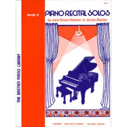 Bastien Piano Recital Solos, Level 4