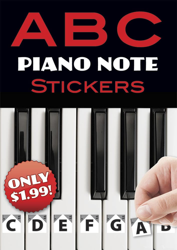 001-224719 ABC Piano Note Stickers