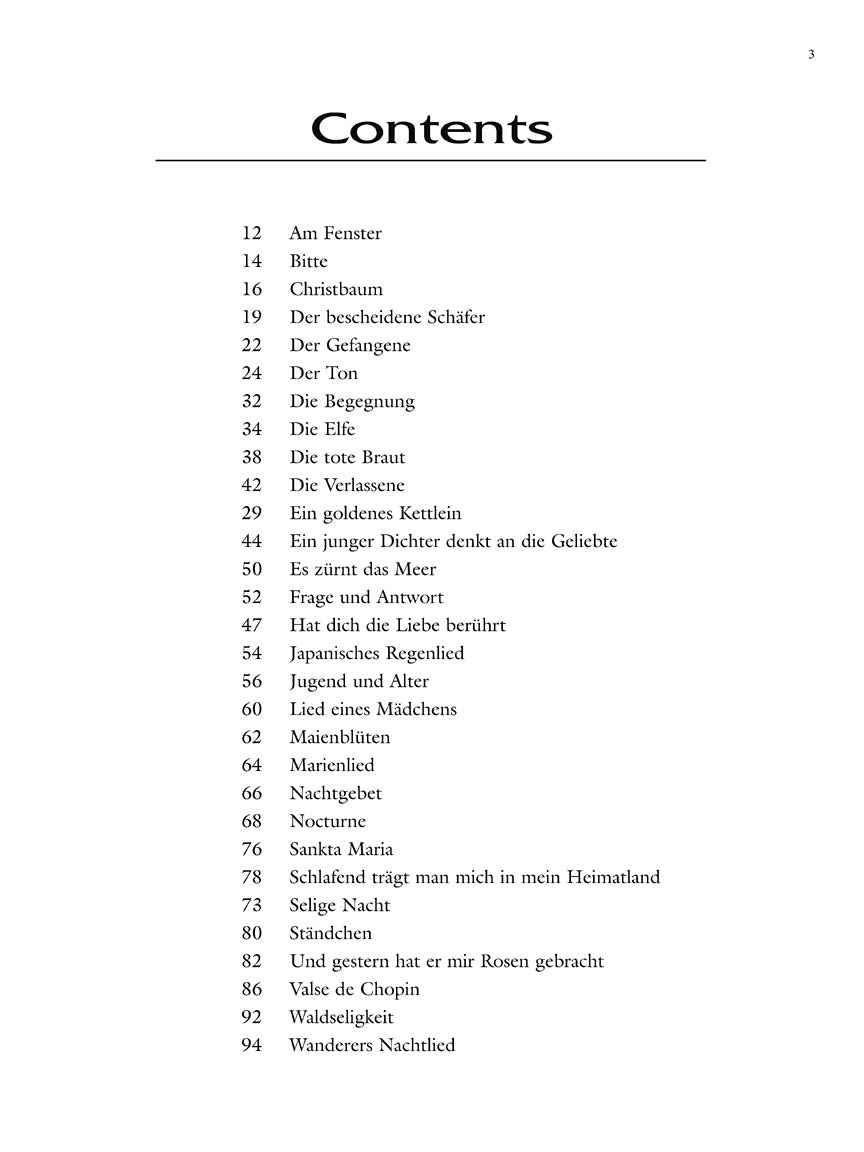 Marx - 30 Songs Original Keys for High Voice/Medium Voice