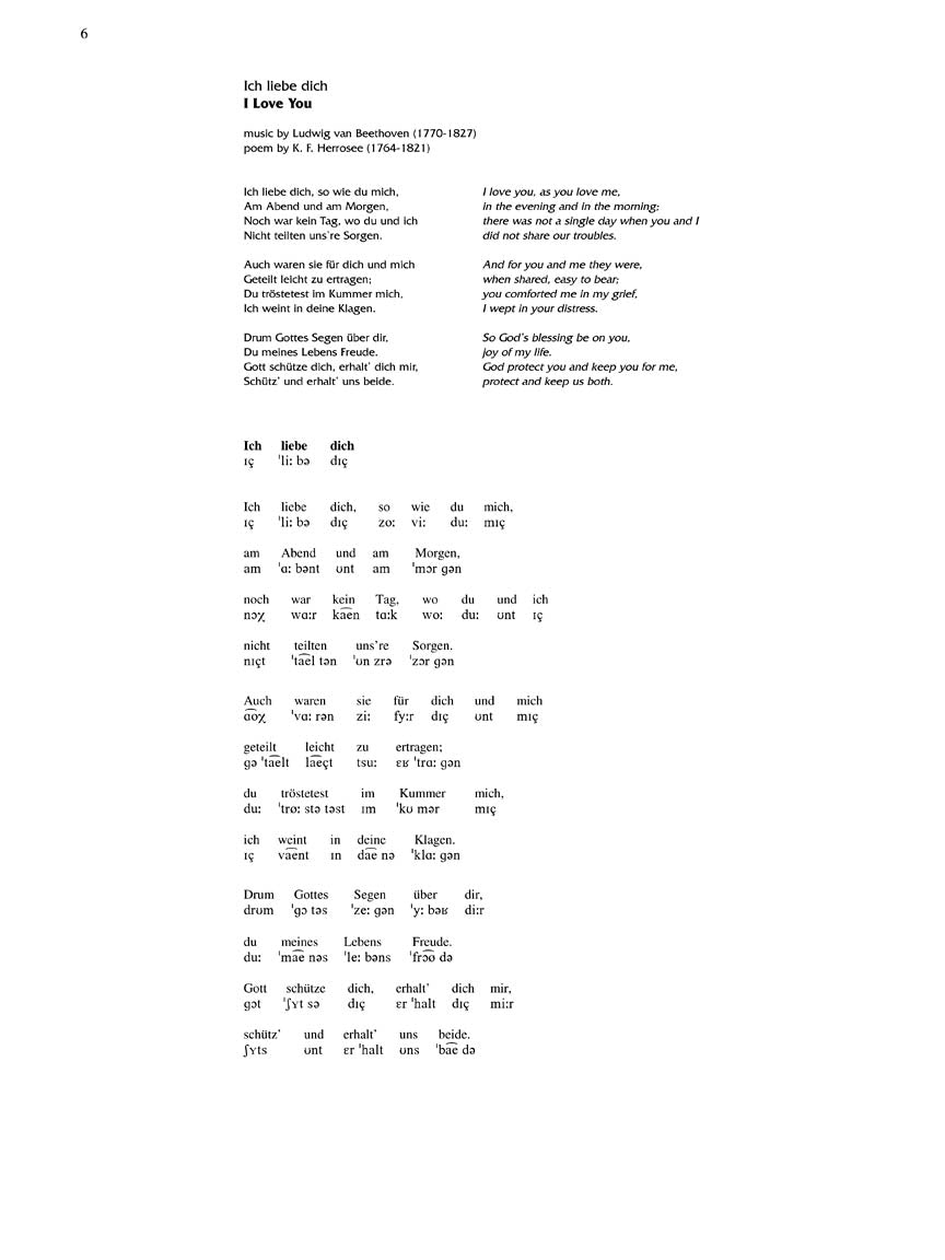 Favorite German Art Songs - Volume 2 Low Voice