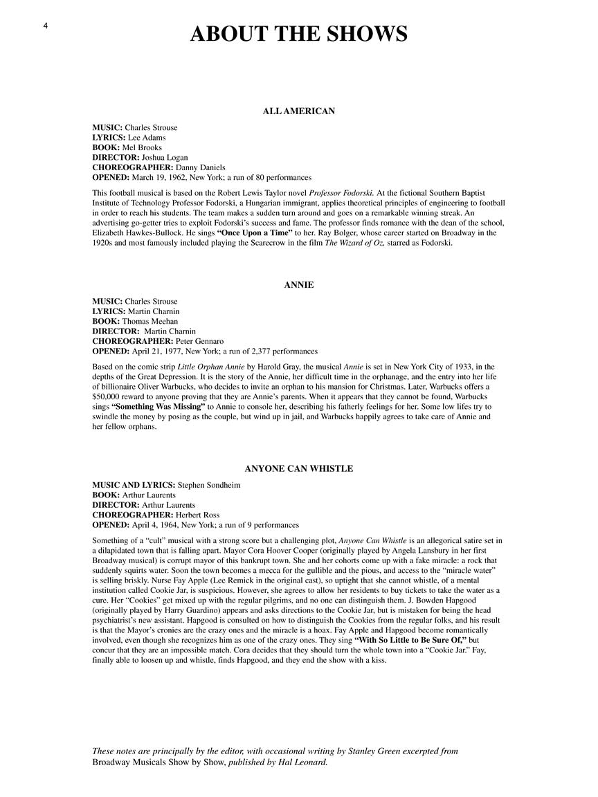 Singer's Musical Theatre Anthology Baritone/Bass Volume 5