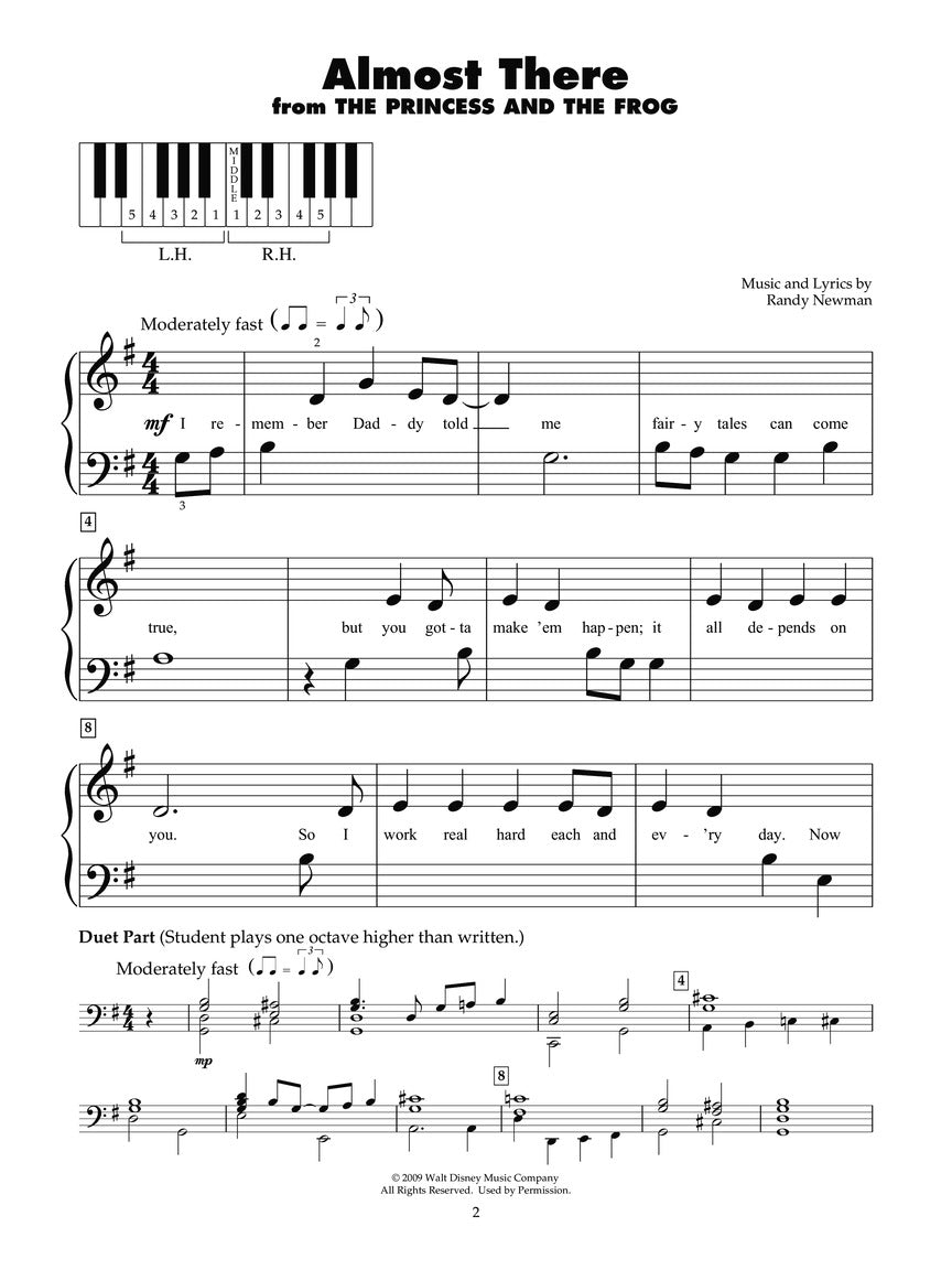 Disney Today - Five-Finger Piano