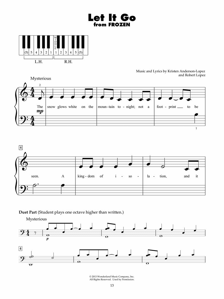 Disney Today - Five-Finger Piano