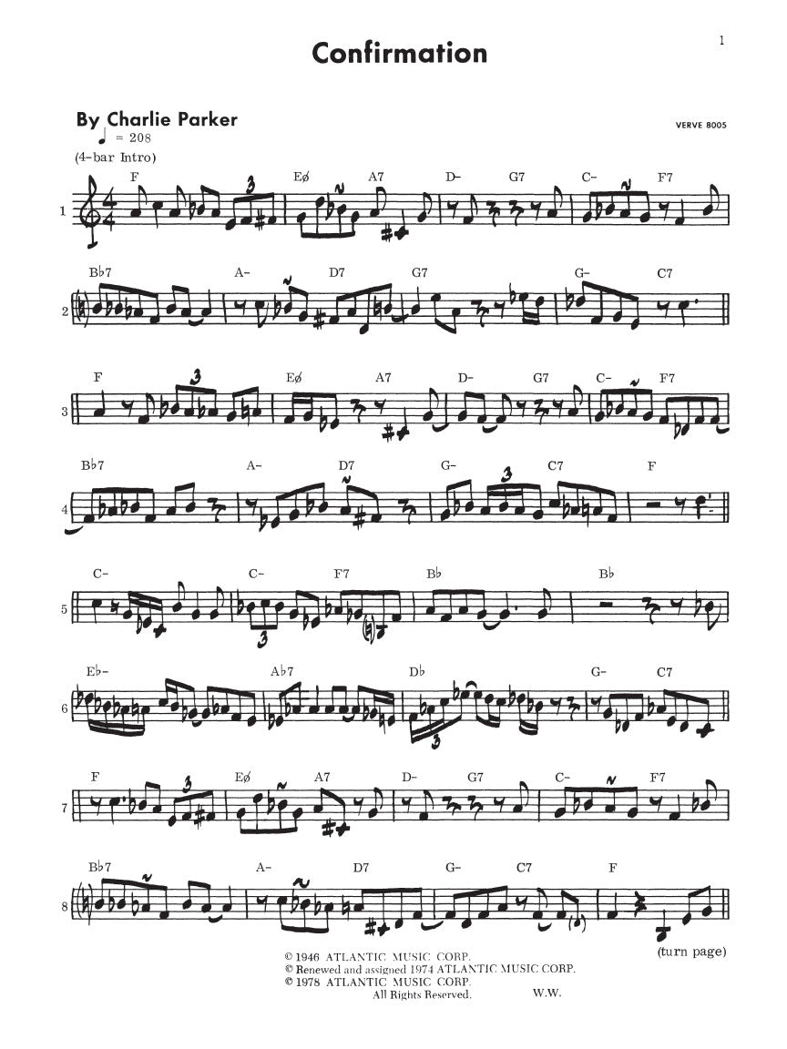 Parker Charlie Parker Omnibook