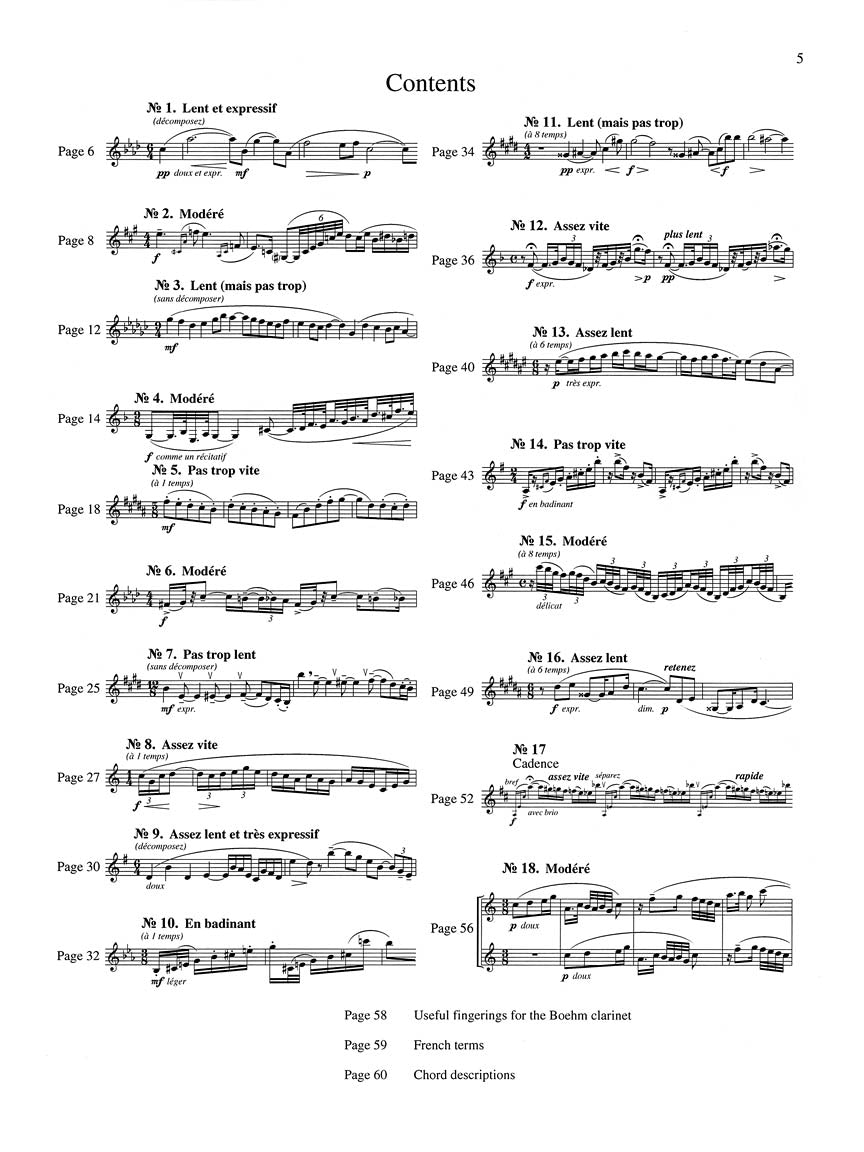 Jeanjean 18 Advanced Etudes