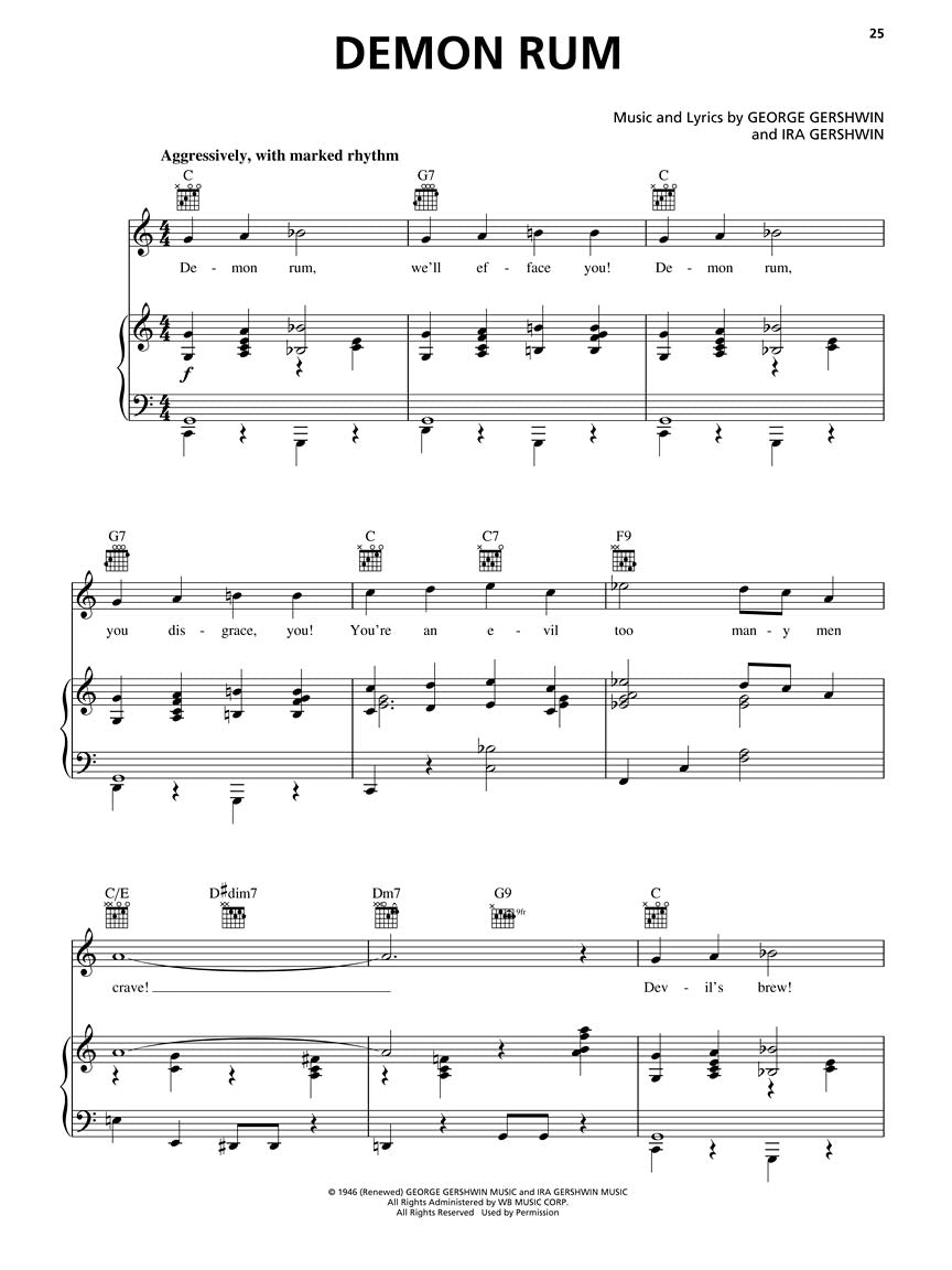 Nice Work If You Can Get It Vocal Selections