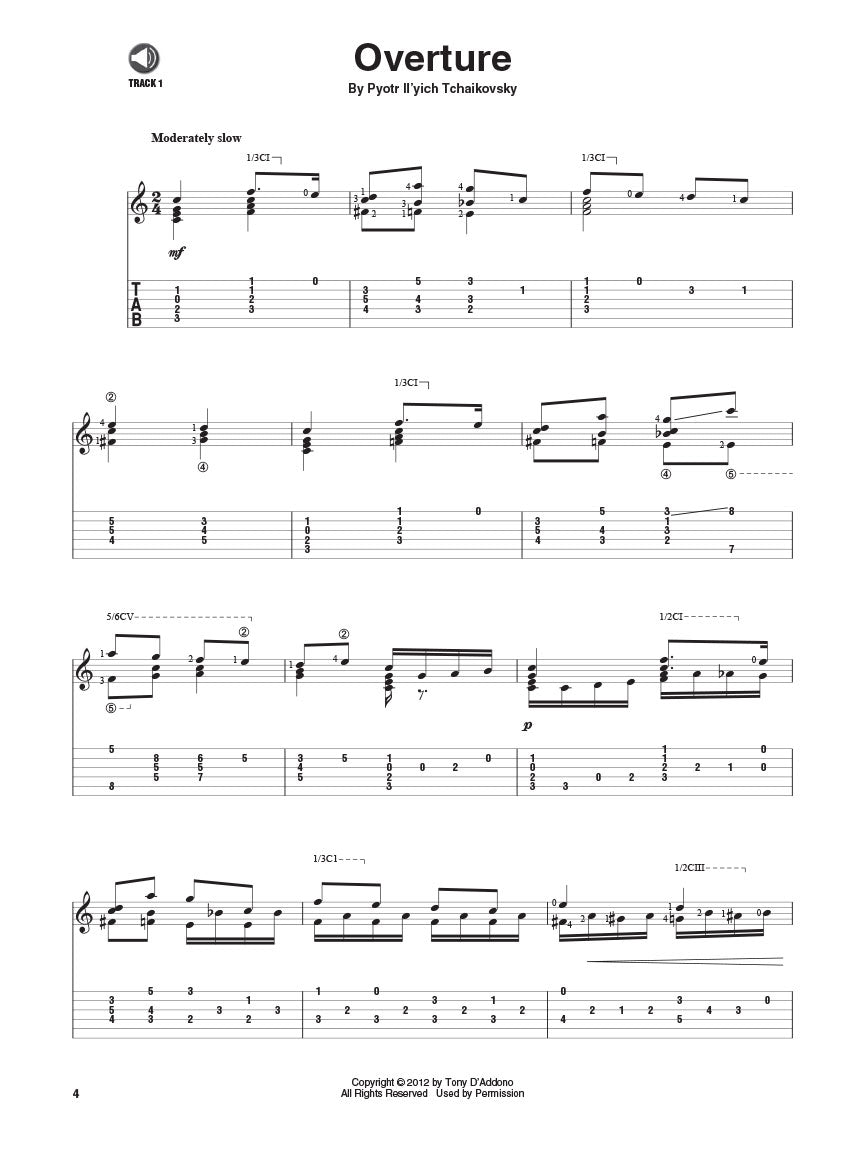 Nutcracker Suite for Solo Classical Guitar