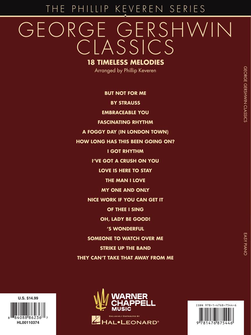 Gershwin: Classics - Phillip Keveren Series