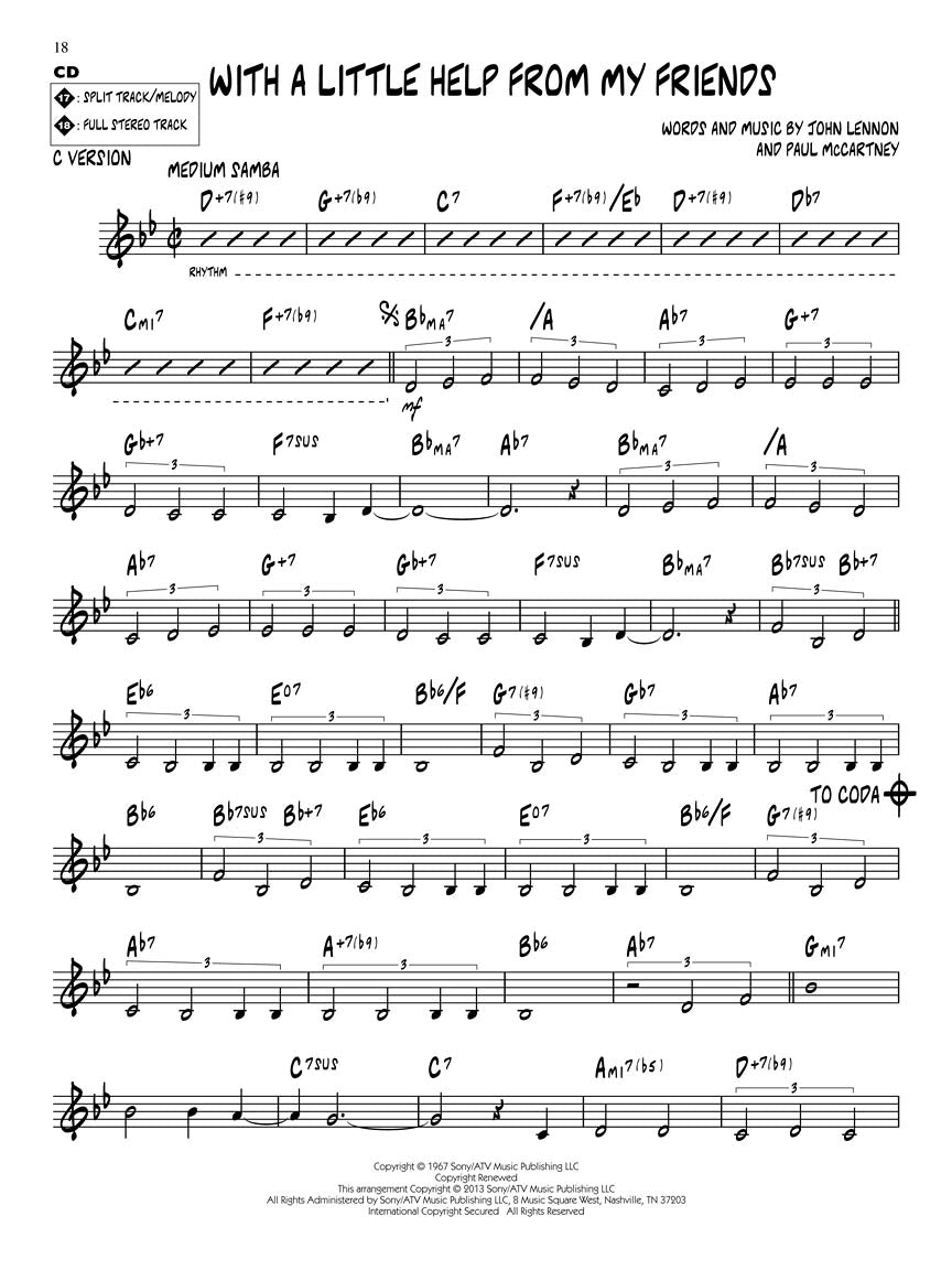 Pop Standards - Jazz Play-Along Vol. 172