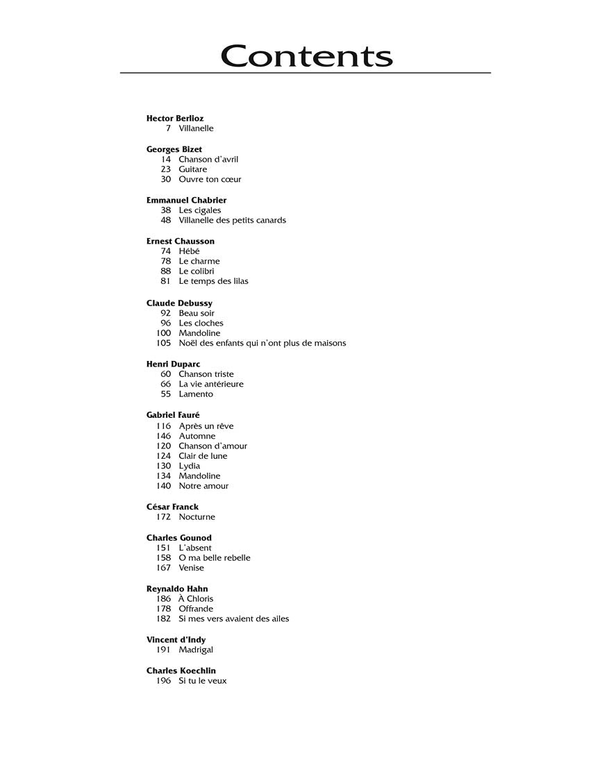 French Song Anthology Complete Package Low Voice