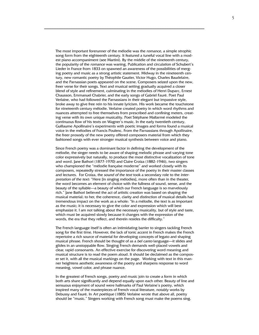 French Song Anthology Complete Package Low Voice