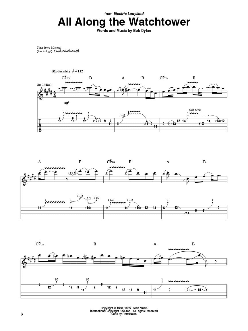 Hendrix, Jimi - Omnibook