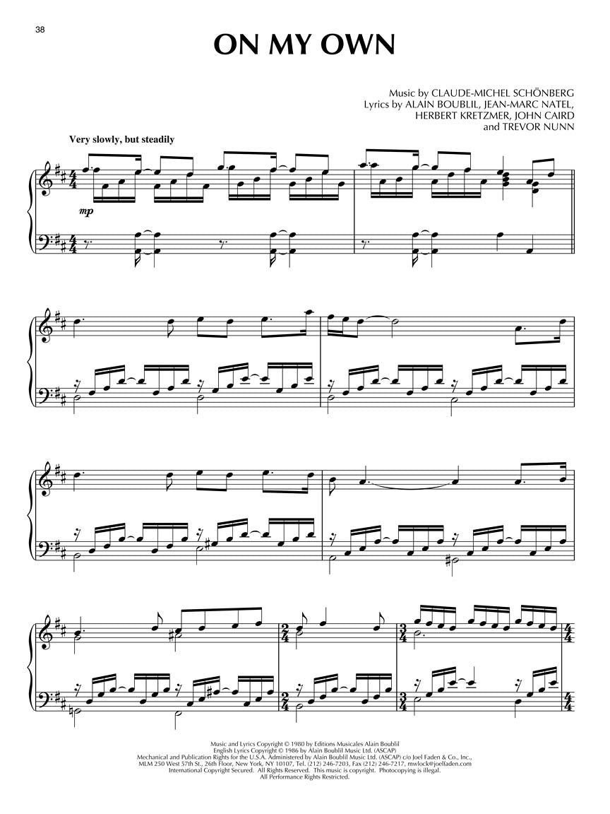 Les Miserables - Movie Selections