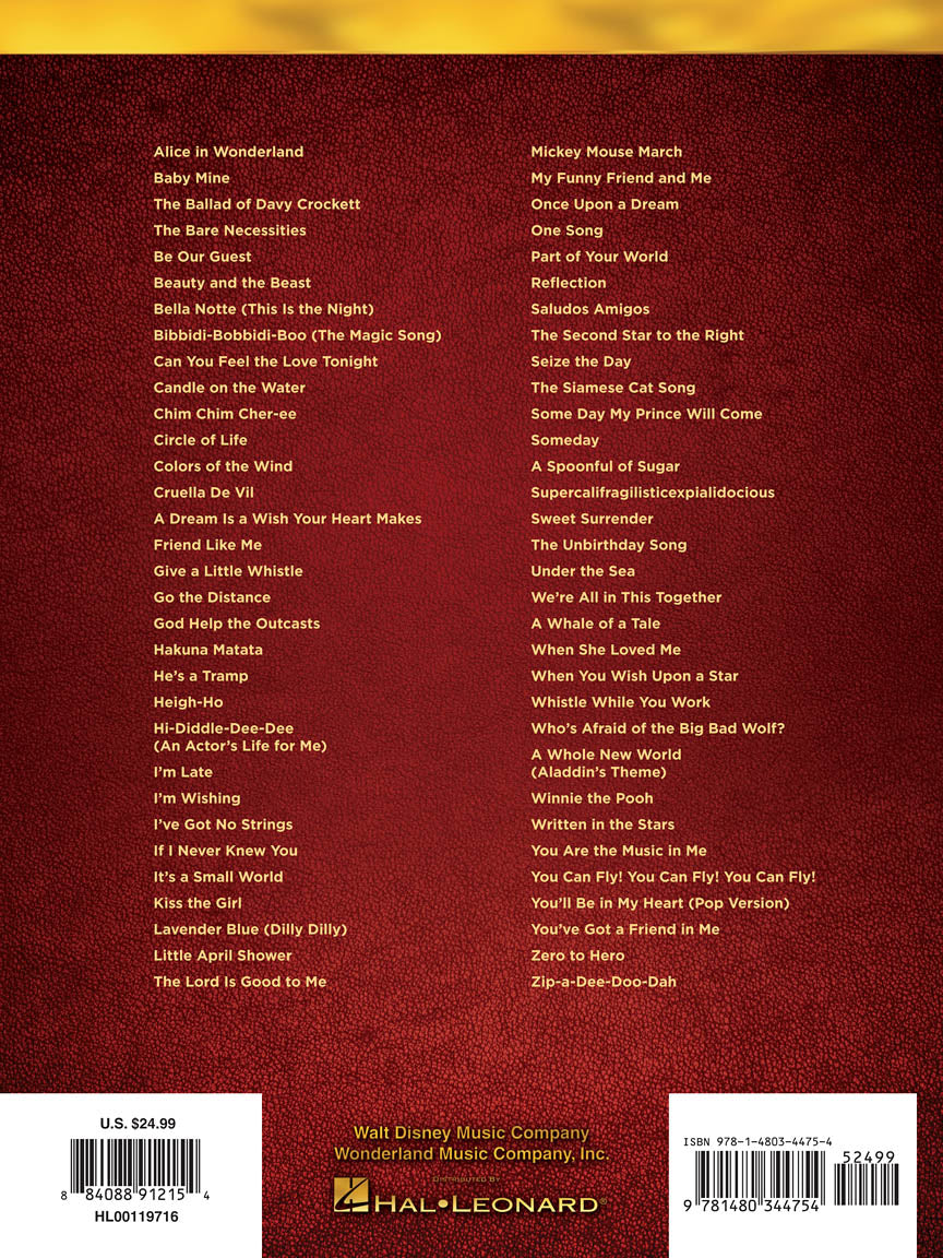 Disney Collection, The - Easy Piano