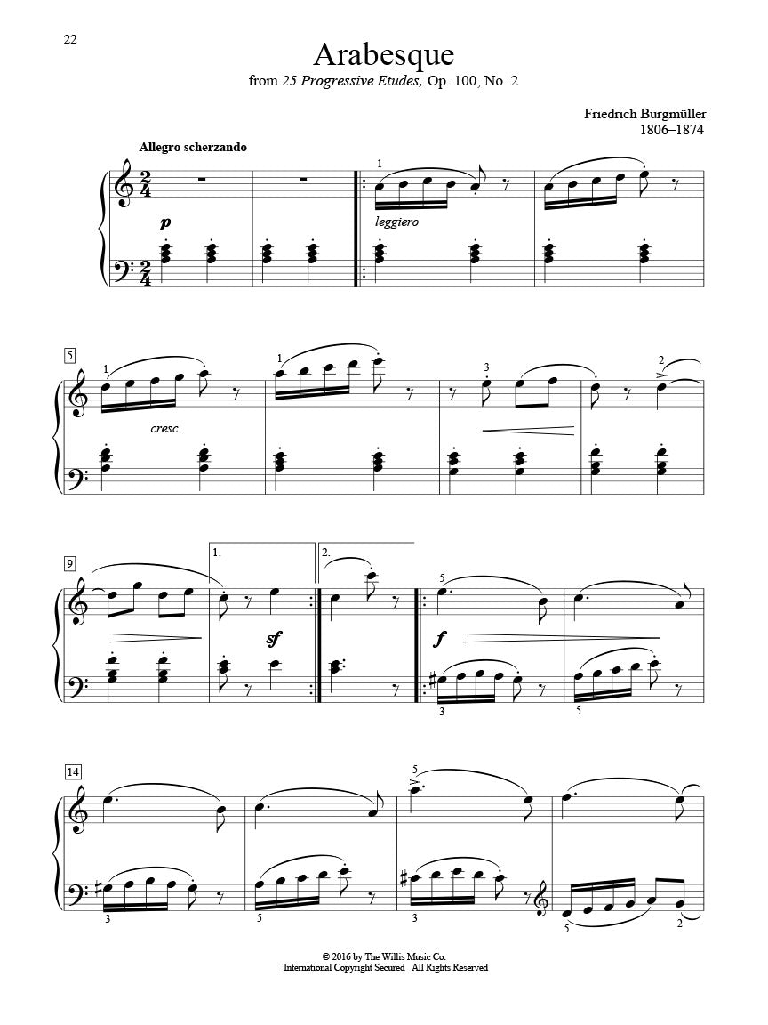 Classical Piano Solos - Thompson Modern Course First Grade