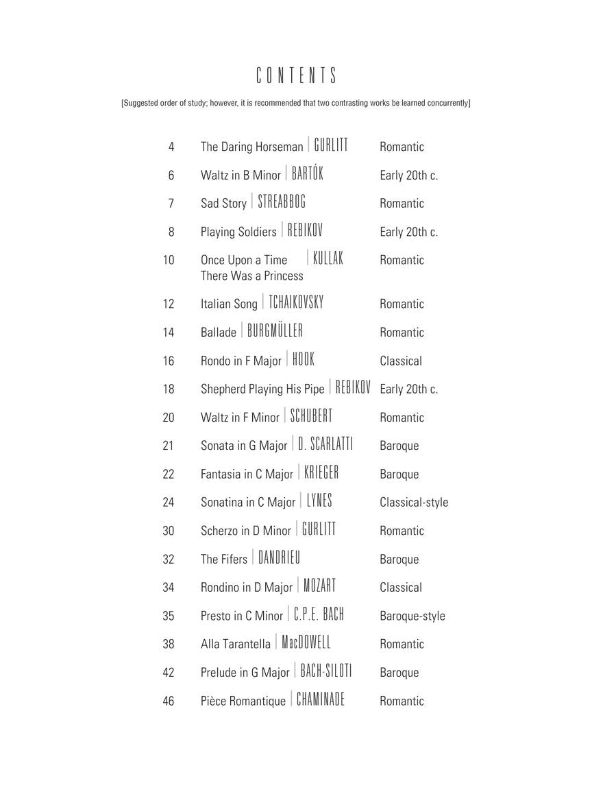 Thompson Classical Piano Solos -  Third Grade Thompson Modern Course