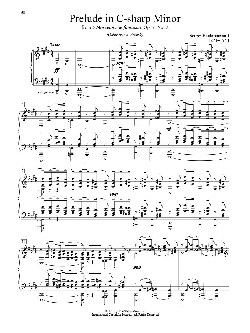 Classical Piano Solos - Thompson Modern Course Fifth Grade