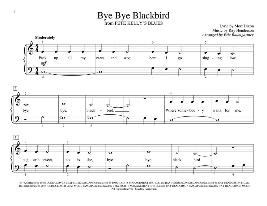 First Jazz Tunes - Thompson's Easiest Piano Course