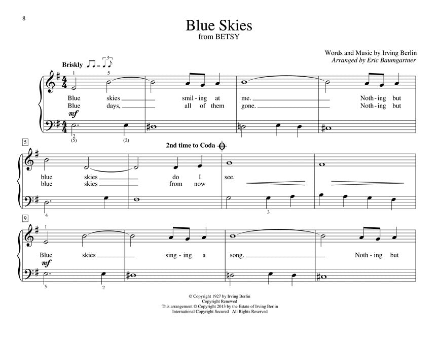 First Jazz Tunes - Thompson's Easiest Piano Course