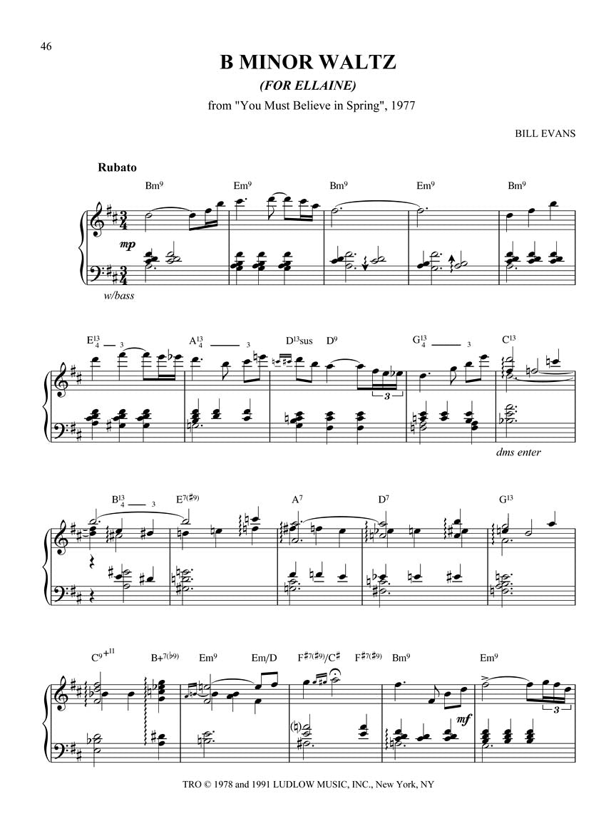 Evans, Bill - Time Remembered