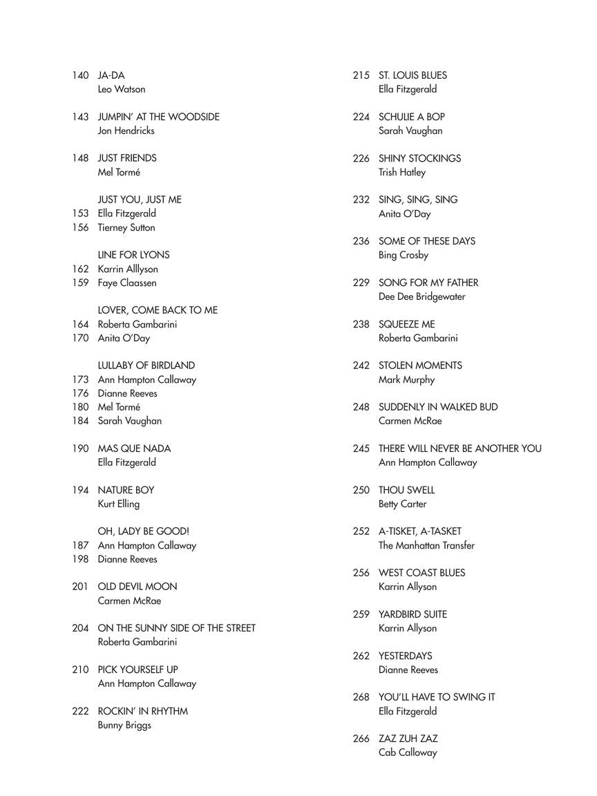 Scat Omnibook - C Instruments