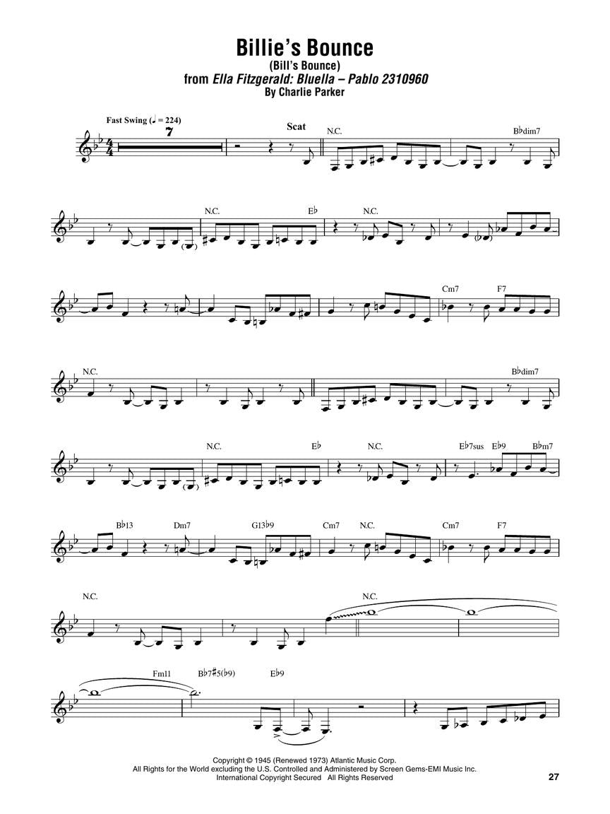 Scat Omnibook - C Instruments