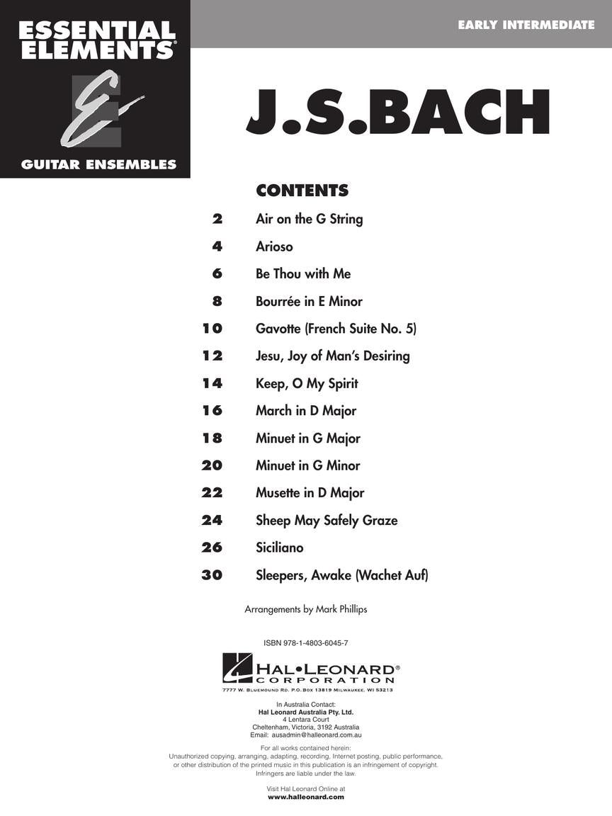 Bach - Essential Elements Guitar Ensembles