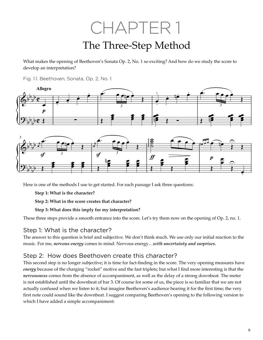 Right Before Your Eyes - A Fresh Approach to Interpreting a Piano Score