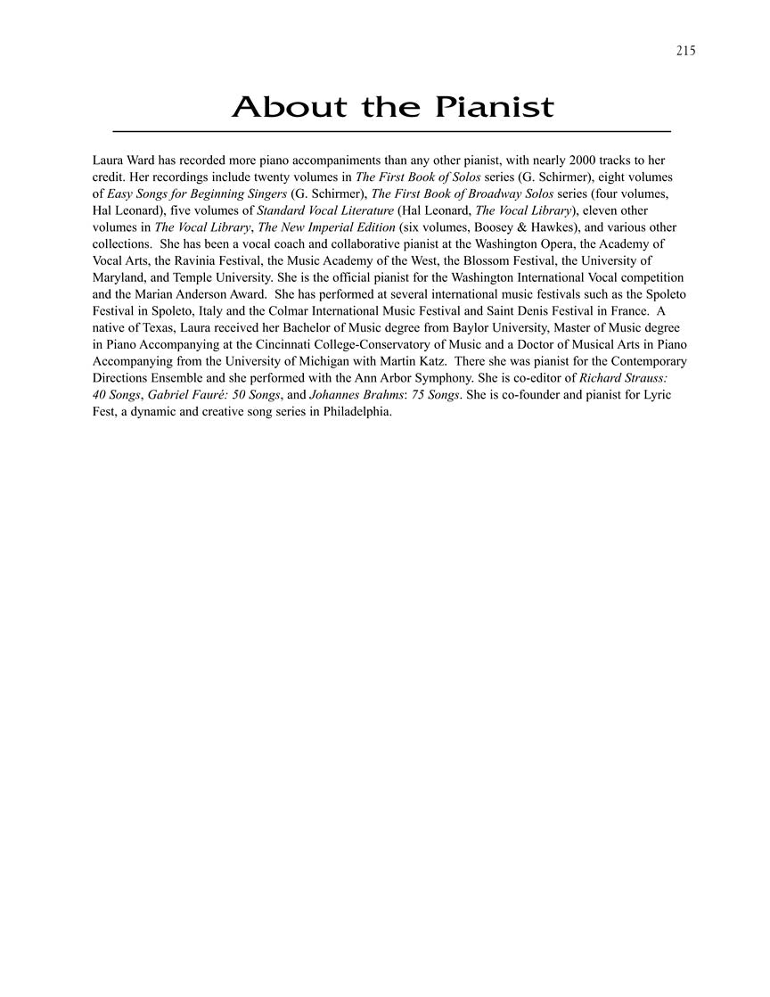 Anthology of Spanish Song Low Voice Edition