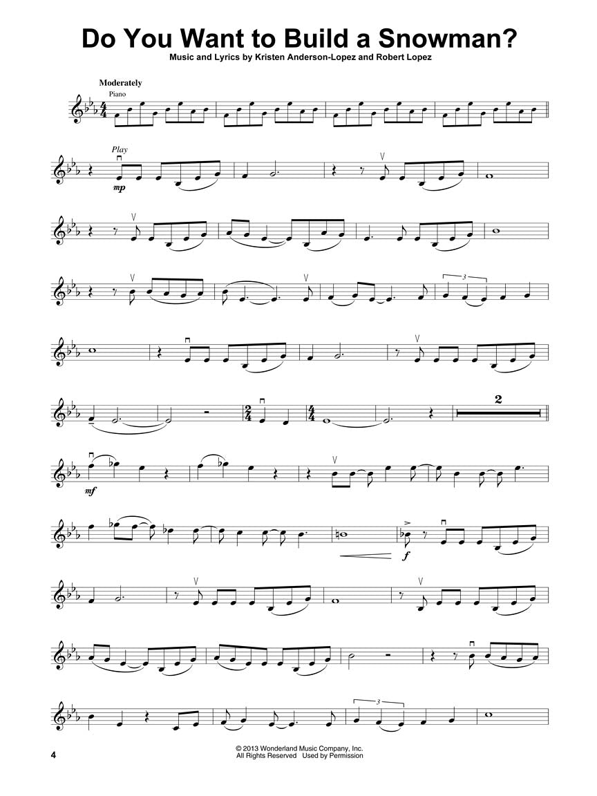 Frozen - Violin Play-Along 48