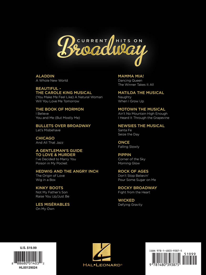 Current Hits on Broadway