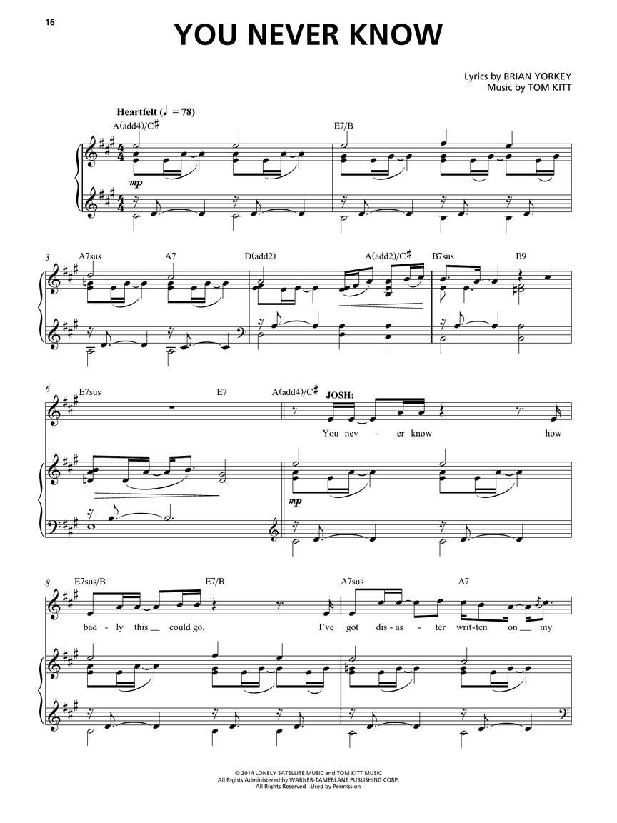 If/Then - Vocal Selections