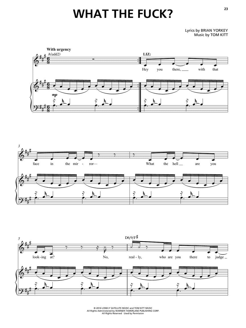 If/Then - Vocal Selections