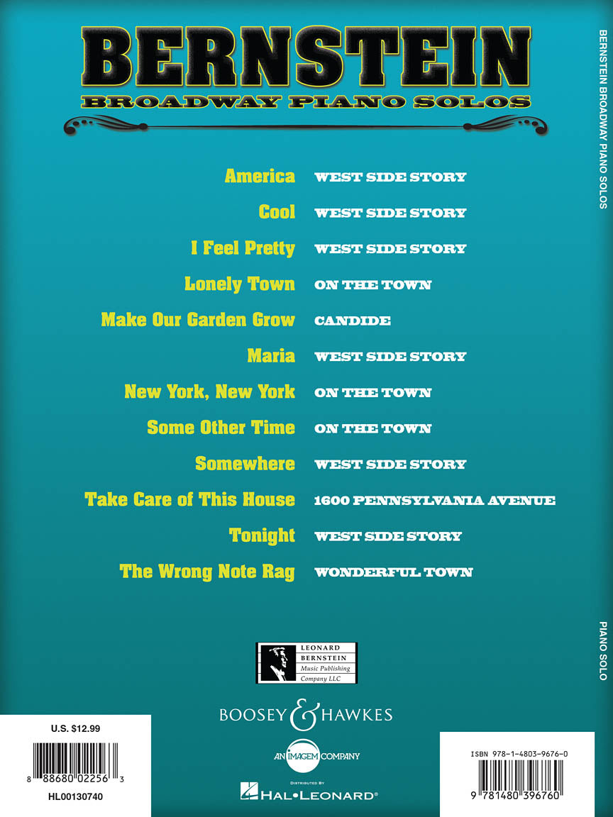 Bernstein Broadway Piano Solos