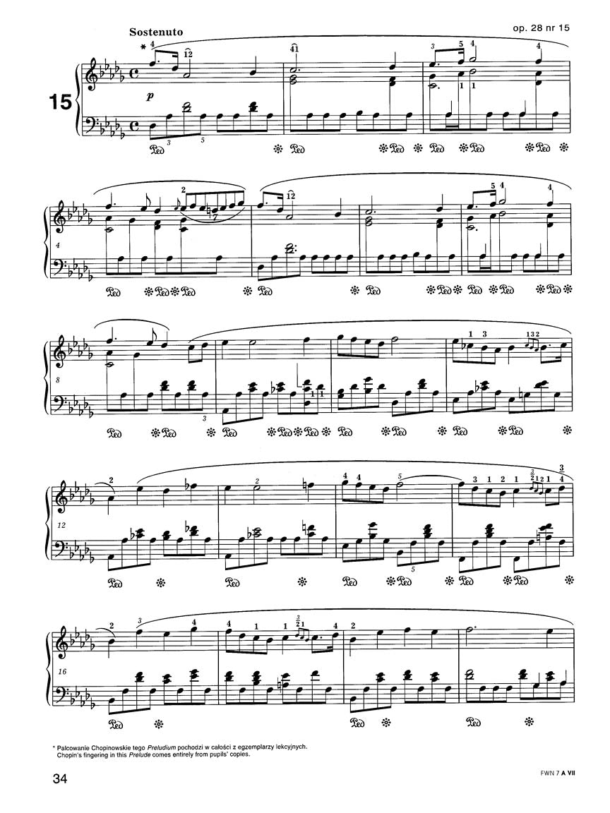 Chopin Preludes - Chopin National Edition Vol. VII Ekier