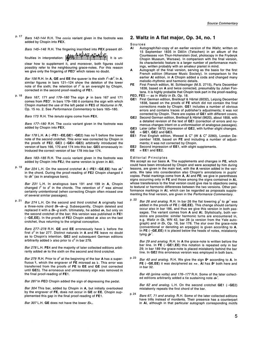 Chopin Waltzes - Chopin National Edition Vol. XI Ekier