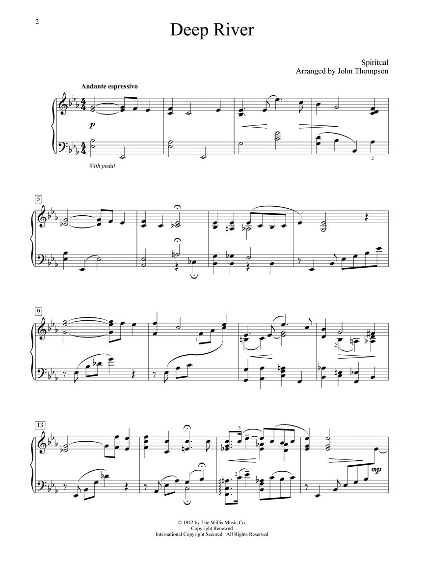 Spirituals - John Thompson Recital Series