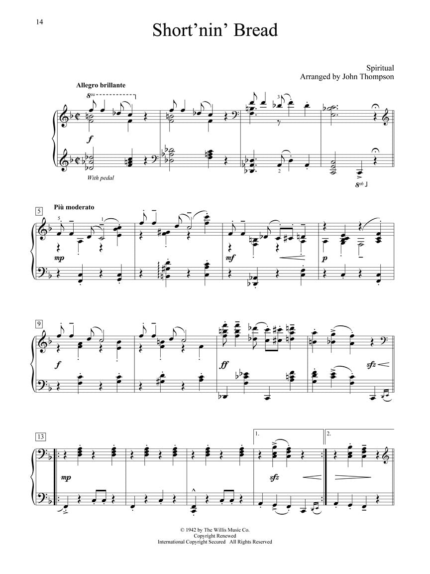 Spirituals - John Thompson Recital Series