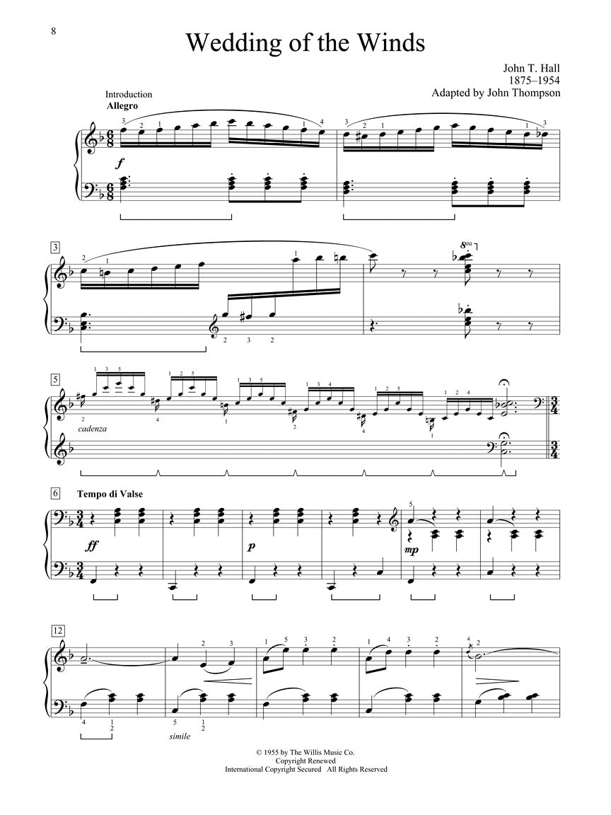 Waltzes - John Thompson Recital Series