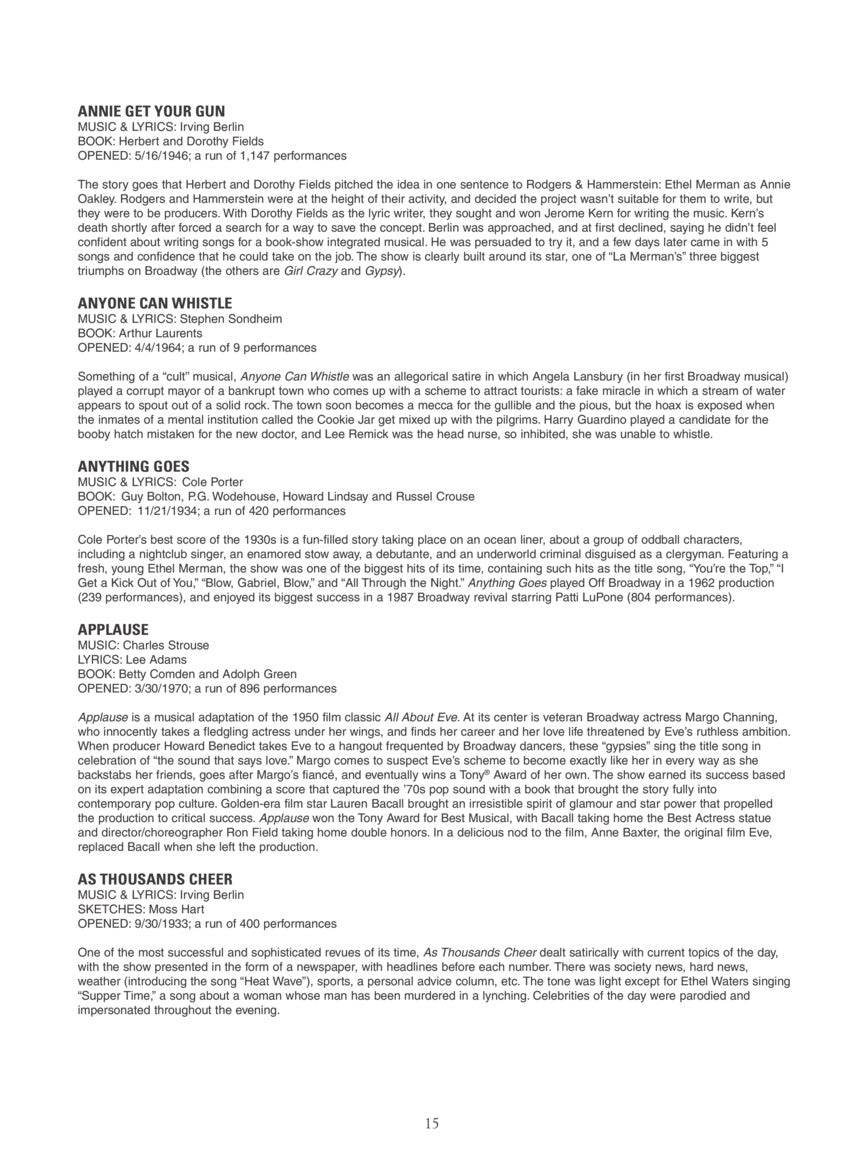 New Broadway Fake Book, The