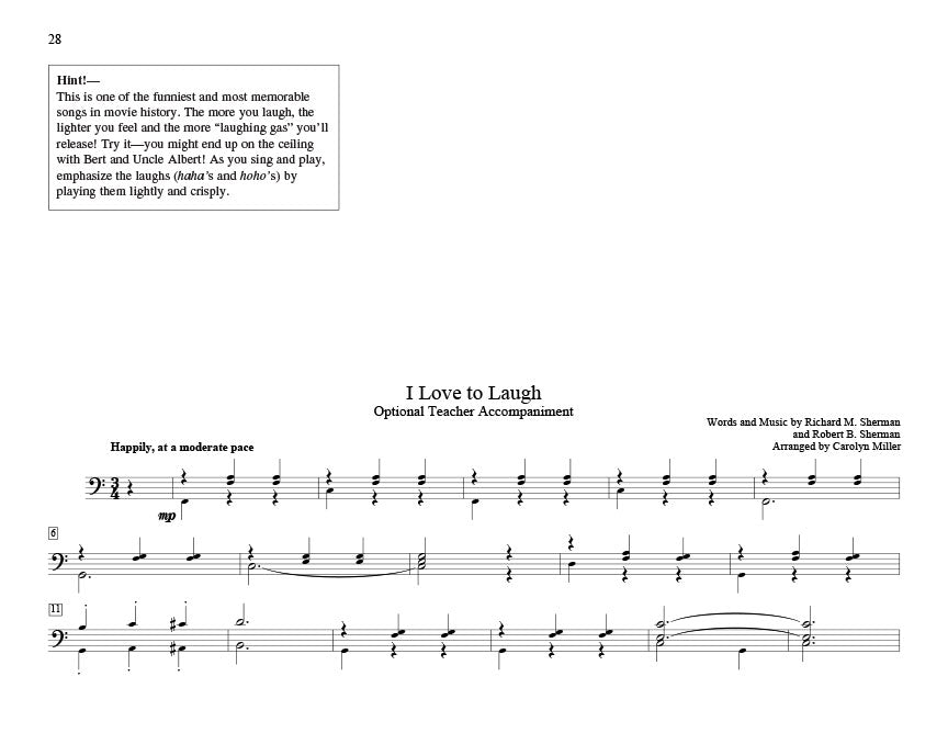 Teaching Little Fingers to Play Movie Music (Book/Online Audio)