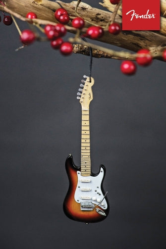 Ornament: Fender Sunburst Strat – 6″