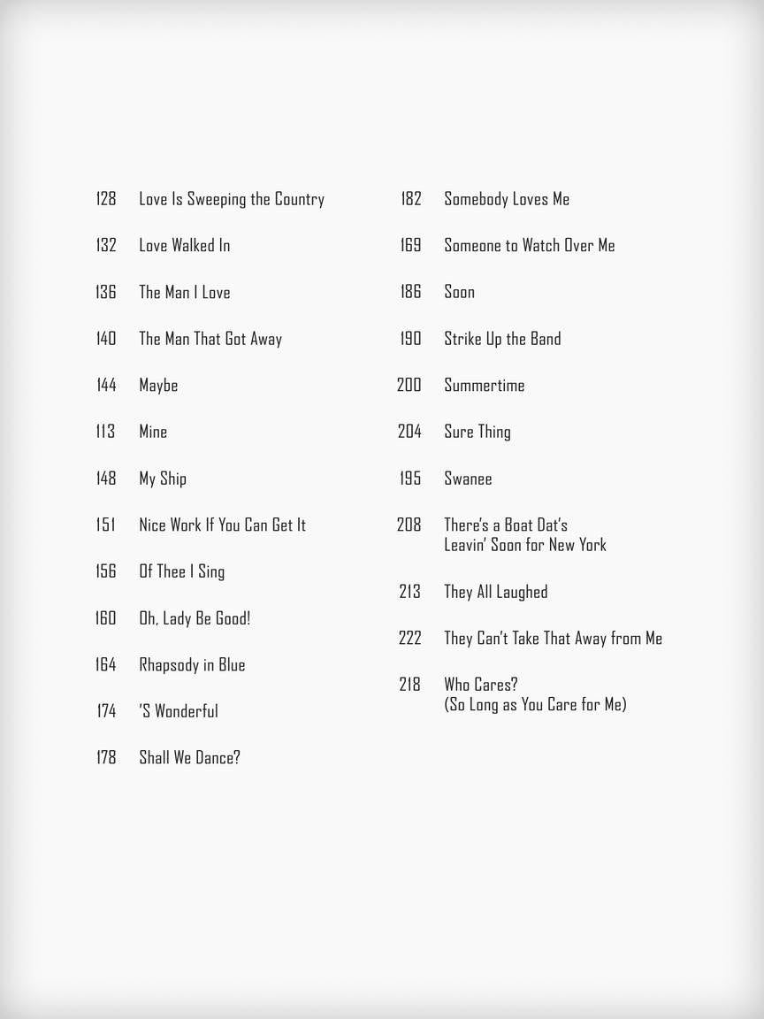 Gershwin: Gershwin Songbook, The 50 Treasured Songs