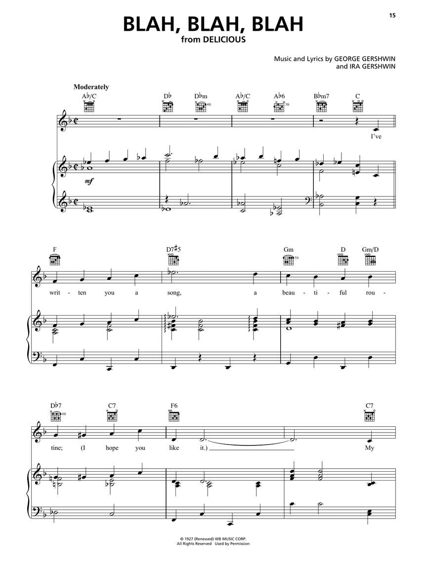 Gershwin: Gershwin Songbook, The 50 Treasured Songs