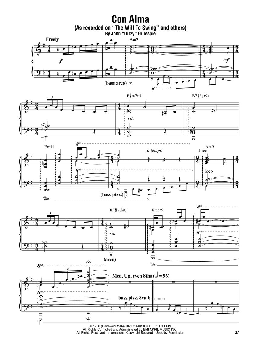 Peterson, Oscar - Omnibook for Piano