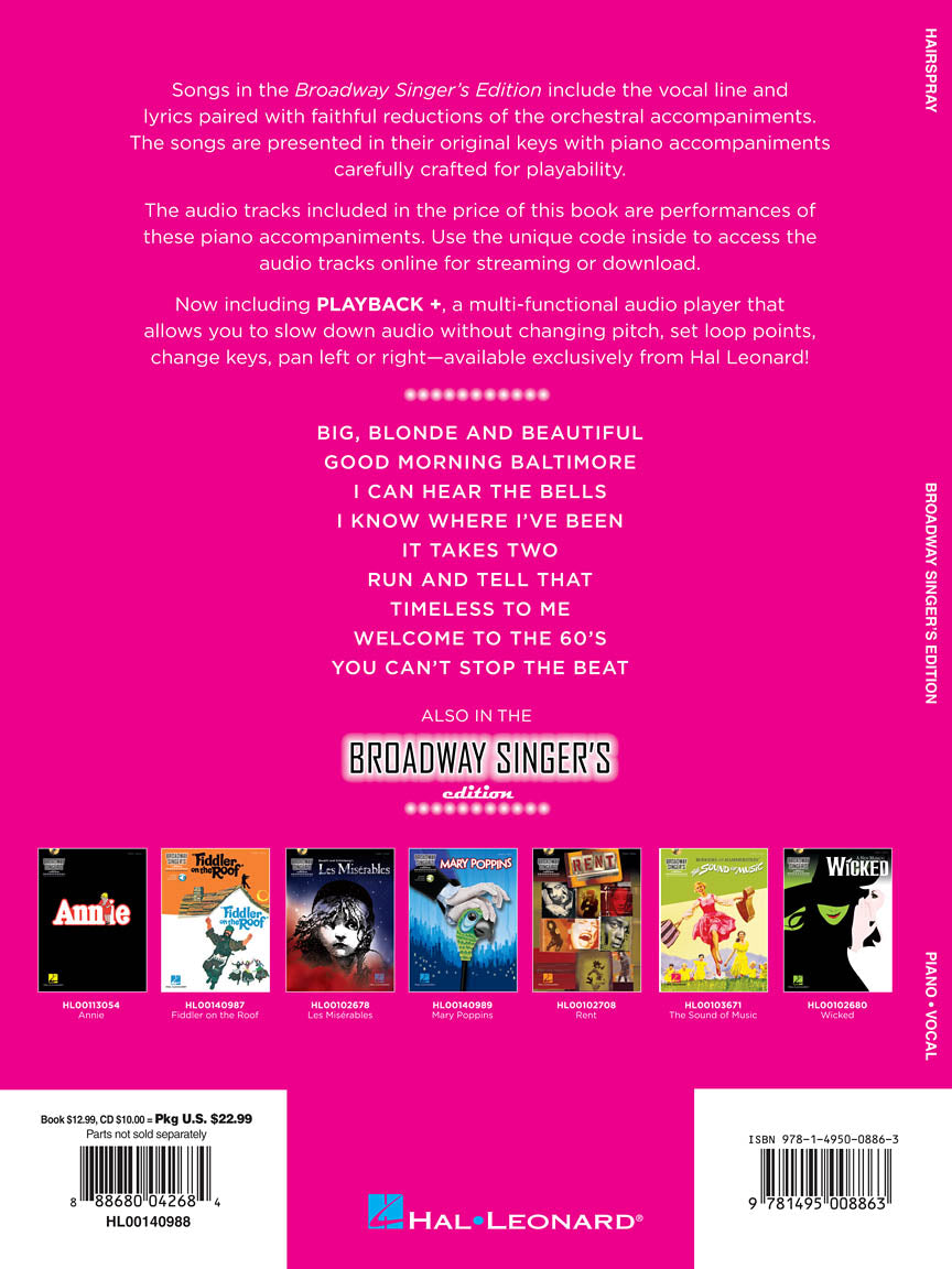 Hairspray - Broadway Singer's Edition