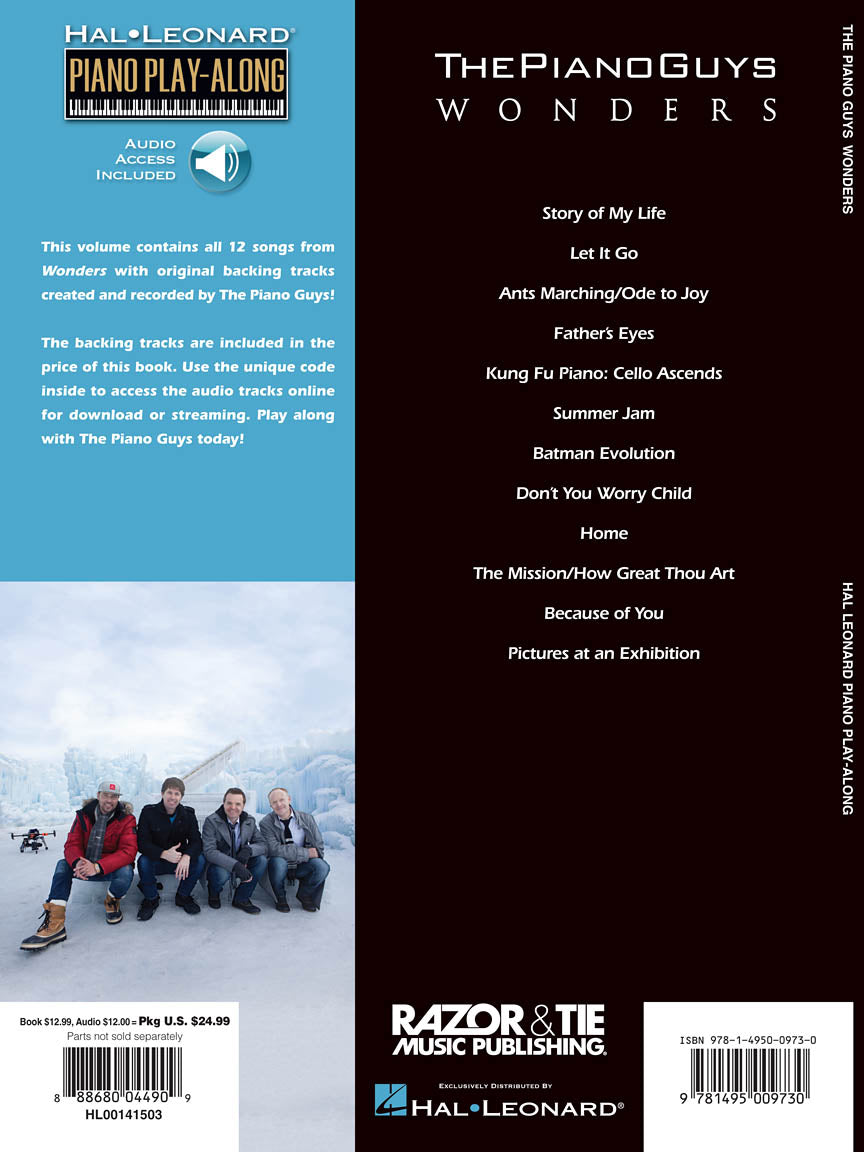 Piano Guys - Wonders: Piano Play-Along Volume 131