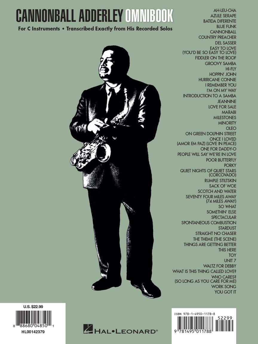 Adderley: Omnibook for C Instruments